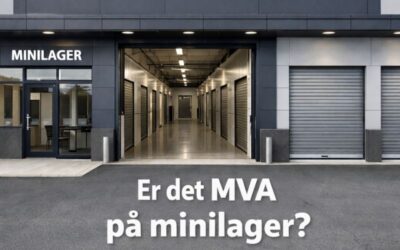Skal du betale MVA på minilager? Reglene forklart for privat og næring